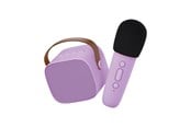 Musik - Lalarma Karaoke Sæt - Lilla - LALAR-SPEAKBLMICH-PURPLE