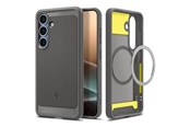 Mobil - Covers & Cases - Spigen Rugged Armor MagSafe - marble gray - Samsung Galaxy S25 - ACS08999