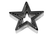 Kreativitet & Hobbyartikler - Creativ Company - Star cookie cutters 5 pcs. - 782881