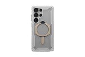 Mobil - Covers & Cases - UAG Plasma XTE w/ Magnet - Clear/Titanium - Samsung Galaxy S25 Ultra - 214467114G36