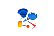 Udendørsleg - CompactToys 7in1 Sandtoys // Blue - 7in1-Blue