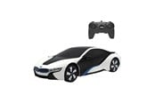 Fjernstyret - RASTAR R/C 1:24 BMW i8 remote controlled car- UV-sensitive (white and yellow) - 48400-4