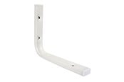 Beslag & hængsler  - Home>it HOME It® hyldeknægt F-profil 125x150 mm. hvid - 5708614162170