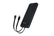 Powerbank - DENVER PBS-10010B - Powerbank 10000mAh with USB-A output - Black Powerbank - Sort - 10000 mAh - PQCA-10320