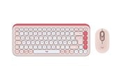 Tastatur - Logitech POP Icon Combo - Tastatur & Mus sæt - Tysk - Hvid - 920-013108