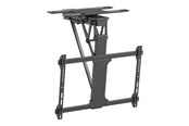 Vægbeslag, AV-Beslag & AV-Møbler - Multibrackets M mounting kit - Flip & Turn - for flat panel - motorised - black - Maks 35 kg - Maks størrelse 75" - 7350022739956
