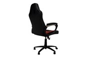 Gamer Stol - LC Power - chair - plastic metal foam PU coated leather - black red Kontor Stol - Metal - Op til 150 kg - CL-RC-BR
