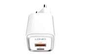 Mobil - Adaptere & Opladere - LDNIO A2318M USB USB-C charger for Apple + USB-C - Lightning cable - A2318M Type C to Lig