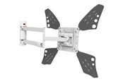 Vægbeslag, AV-Beslag & AV-Møbler - Barkan 3400LW bracket - full-motion - for TV - white metallic black - Maks 40 kg - Maks størrelse 70" - 3400LW