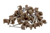 Kabel Organisering - Nordic Quality Cable Clips - 25 pcs - 303786