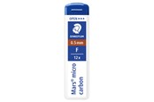Skrive- og Tegneværktøjer - Staedtler MARS MICRO MINE 0,5mm F, 12 ETUIER Á 12 MINER - 250 05-F