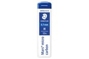 Skrive- og Tegneværktøjer - Staedtler MARS MICRO MINE 0,7mm H, 12 ETUIER Á 12 MINER - 250 07-H