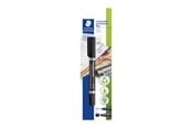 Skrive- og Tegneværktøjer - Staedtler LUMOCOLOR DUO MARKER PERM. 10 STK F B SORT - 348 B-9