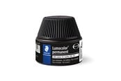 Skrive- og Tegneværktøjer - Staedtler REFILL, 4 STK,  LUMOCOLOR 350/352 PERM SORT - 488 50-9