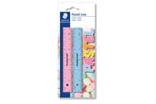 Skoletilbehør - Staedtler STAEDTLER PLAST LINEAL 2 STK.PASTEL, ÆSKE 10 SÆT - 56215PSBK2