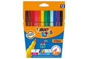 Skrive- og Tegneværktøjer - BIC Kids Visa 12pcs. - 829011