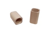 Skoletilbehør - Playwood Blyantholder Firkantet Bøgetræ 9,5 cm - SL094G
