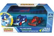 Legetøjsbil - Carrera - Pull Back Auto Team Sonic Racing - Sonic vs. Shadow Twin Pack - 15813023