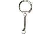 Kreativitet & Hobbyartikler - Creativ Company - Keychain with Chain 25 pcs. - 51282
