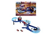 Legetøjsbil - Disney Pixar Cars Global Racers Cup GRC Jumping Raceway Playset - HXJ32