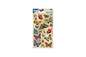 Hobby artikler - Totum Sticker sheet Glitter - Butterflies - 100720