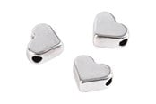 Kreativt Legetøj - Creativ Company Space Beads Silver Plated 3pcs. - 69091
