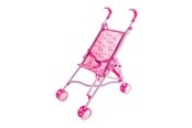 Dukker & Tilbehør - Jono Toys Doll buggy Hearts Pink - 4416