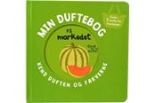 Børnebøger - Min Duftebog - På markedet - Børnebog - Papbog - 9788742513040
