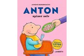 Børnebøger - Anton spiser selv - Børnebog - Papbog - 9788775664801
