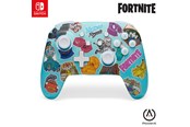 Spil tilbehør - PowerA Enhanced trådløs controller til Nintendo Switch - Fortnite Sticker Mania - Controller - NSGP0290-01