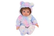 Dukker & Tilbehør - Tiny Treasures Regnbuefarvede bamse-heldragt - 30551