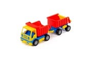 Babylegetøj - Cavallino Toys Cavallino Basics Dump Truck with Trailer - 2515WD01
