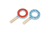 Udendørsleg - Goki Wooden Magnifying Glass with Print - 62896
