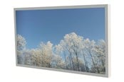 Vægbeslag, AV-Beslag & AV-Møbler - HI-ND PROTECT mounting kit - landscape - for LCD display - white RAL 9003 - Maks - Maks størrelse 43" - WC4300-0201-51