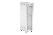 Rack skabe - Lanberg FF01 series - rack - 600 x 800 flat pack with mesh door - 42U - FF01-6842-23SL