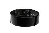 Smart Ring - Ultrahuman Ring Air Aster Black - Size 8 - UHRA-AA-08