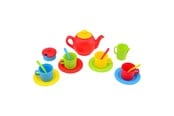 Legekøkken og udstyr - Johntoy - Home & Kitchen Tea set 17 pcs. - 27691