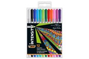 Skrive- og Tegneværktøjer - BIC Intensity Fineliners Pastel 12 pcs. - 503925
