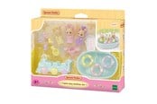 Dukke, bamse og udstyr - Sylvanian Families Trillingernes badetid's sæt - 5707