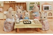 Dukke, bamse og udstyr - Sylvanian Families Familien Morgenkanin - 5706