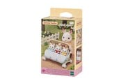 Dukke, bamse og udstyr - Sylvanian Families Trillinge-klapvogn - 5533
