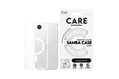 Mobil - Covers & Cases - CARE by PanzerGlass Samba Case Transparent w. White Qi Compatible iPhone 17e | 16e - CRRFLCMG29845