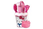 Udendørsleg - Androni Bucket Beach Set Hello Kitty 6 pieces. - 1335-00HK