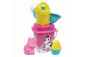 Udendørsleg - Androni Bucket Beach Set Unicorn 8pcs. - 1340-0UNI