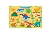 Små gaver til børn - Deltas Educational coasters Preschool - Dinosaurs - 0280407