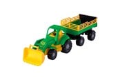 Legetøjsbil - Cavallino Toys - Classic Tractor with Tipper Trailer 66cm - 3068WD01