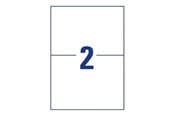 Papir, Fotopapir og Etiketter - Avery Zweckform - water-resistant labels - matte - 40 label(s) - 210 x 148 mm - L4717REV-20