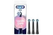 Eltandbørste - Oral-B Tandbørstehoveder iO Gentle Care Black - 3 pcs - 8700216456968