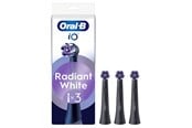 Eltandbørste - Oral-B Tandbørstehoveder iO Radiant White Black - 3 pcs - 8700216457118