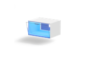 Smart Home - Nanoleaf Expo Smart Display Case Expansion Pack - 1 Pack - SQFX01E00-1WT